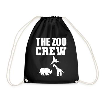 The Zoo Crew Tierpfleger - Turnbeutel - Schwarz - Vorne