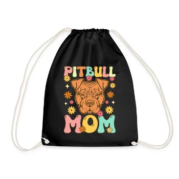 Groovy Amoureux des chiens - Sac de sport léger - noir - Devant