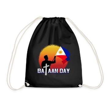 Jour de Bataan / Fête des Philippines, Japon - Sac de sport léger - noir - Devant