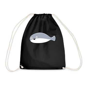 L’ancien mème de poisson de Sacambaspi surpris - Sac de sport léger - noir - Devant