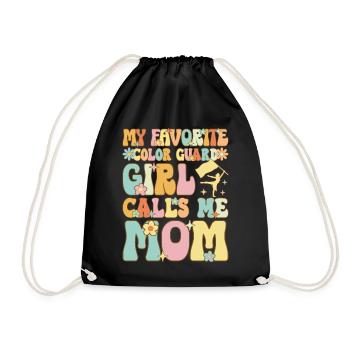 Ma gardienne de couleur préférée m’appelle Mama Groov - Sac de sport léger - noir - Devant