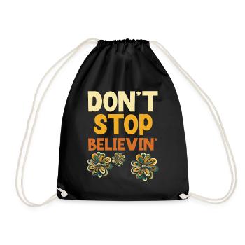 Lyrics Music Lovers Songwriters Music Festival - Drawstring Bag - black - Front