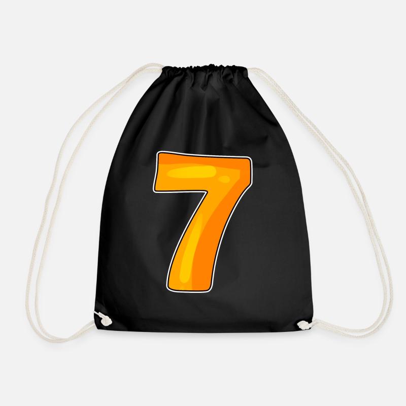 7 - Turnbeutel - Schwarz