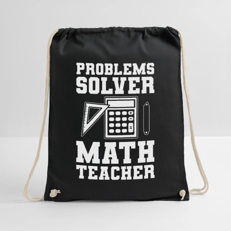 Problems Solver Math Teacher Mathematikprofessor Turnbeutel