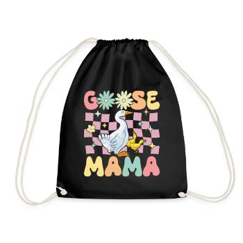 Goose Mom Groovy Goose Duck - Sac de sport léger - noir - Devant