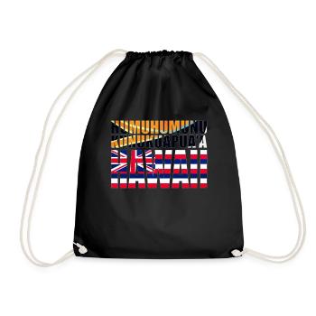 Humuhumunukunukuapua’a pousseur de récif hawaïen - Sac de sport léger - noir - Devant
