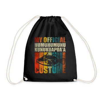Humuhumunukunukuapua’a pousseur de récif hawaïen - Sac de sport léger - noir - Devant