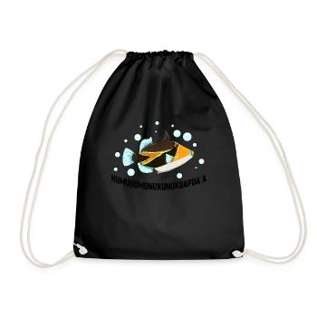 Humuhumunukunukuapua’a Pousseur de récif hawaïen - Sac de sport léger - noir - Devant