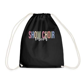 Singer Choir singer Musician - Drawstring Bag - black - Front