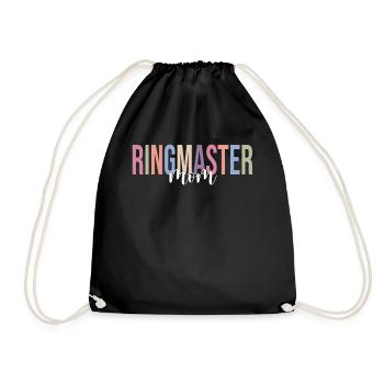 Circus Manegemeister Ringmaster Mother Carnival - Drawstring Bag - black - Front
