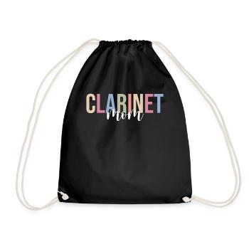 Clarinettiste Clarinettiste - Sac de sport léger - noir - Devant