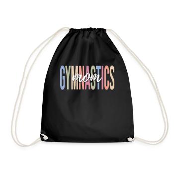 Gymnaste Acrobate Cheerleading - Sac de sport léger - noir - Devant