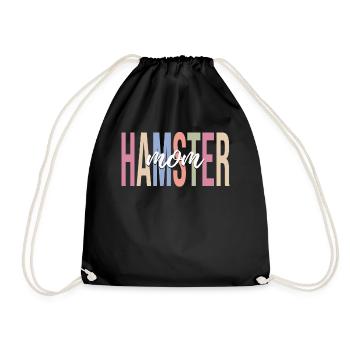 Hammy Pet Lover Mom - Turnbeutel - Schwarz - Vorne