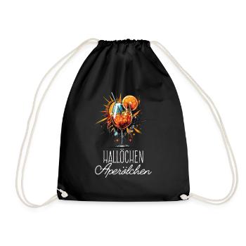Hello Aperölchen Cocktail Summer Party Chemise - Sac de sport léger - noir - Devant