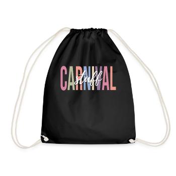 Funny Circus Lover Circus Family Match - Drawstring Bag - black - Front