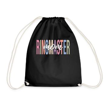 Circus Manegemeister Ringmaster Mother Carnival - Drawstring Bag - black - Front