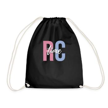 Radio Control Cars RC Cars Lover RC Car Racing - Drawstring Bag - black - Front