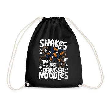 Les serpents ne sont que des nouilles de danger Les serpents sont un danger n - Sac de sport léger - noir - Devant