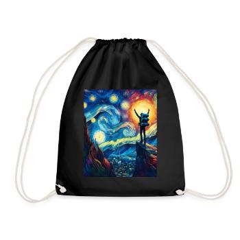 Routard Randonnée Camping Randonnée Sternennach - Sac de sport léger - noir - Devant