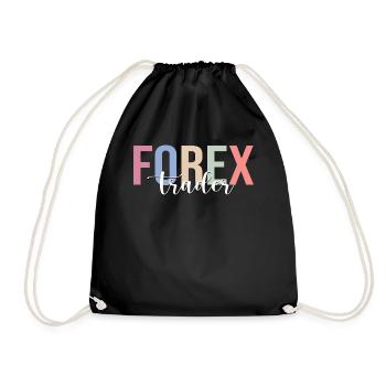 Trader Forex Trading Investisseur en Bourse - Sac de sport léger - noir - Devant