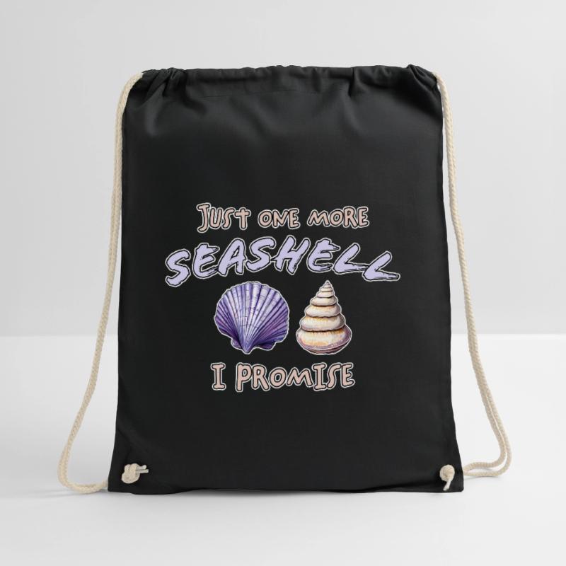 Seashells Beach Shells Shell Collector Gift Drawstring Bag