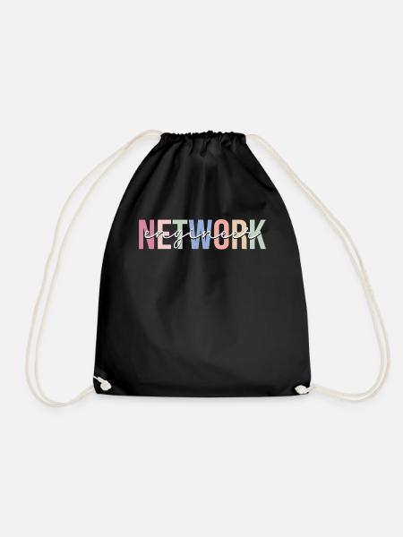 Ingénieur réseau Technologie réseau - Sac de sport léger - noir