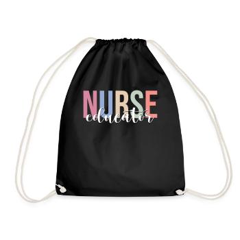 Formation d’instructeur en soins infirmiers - Sac de sport léger - noir - Devant