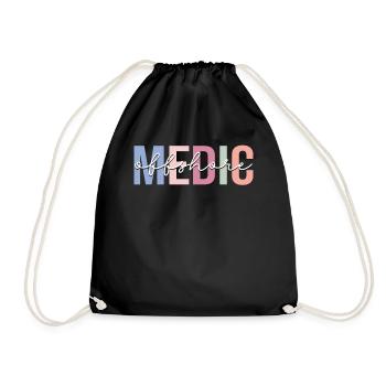 Ambulancier paramédical offshore - Sac de sport léger - noir - Devant