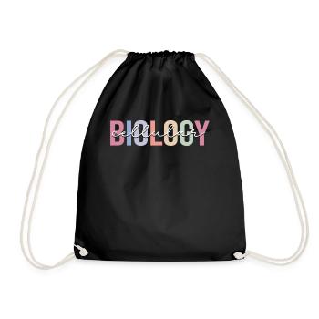 Cell Biology Cell Biology Biologist Science - Drawstring Bag - black - Front