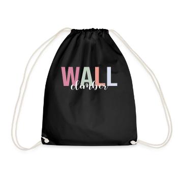 Wandkletterer Wandklettern Indoor Wandkletterer - Turnbeutel - Schwarz - Vorne