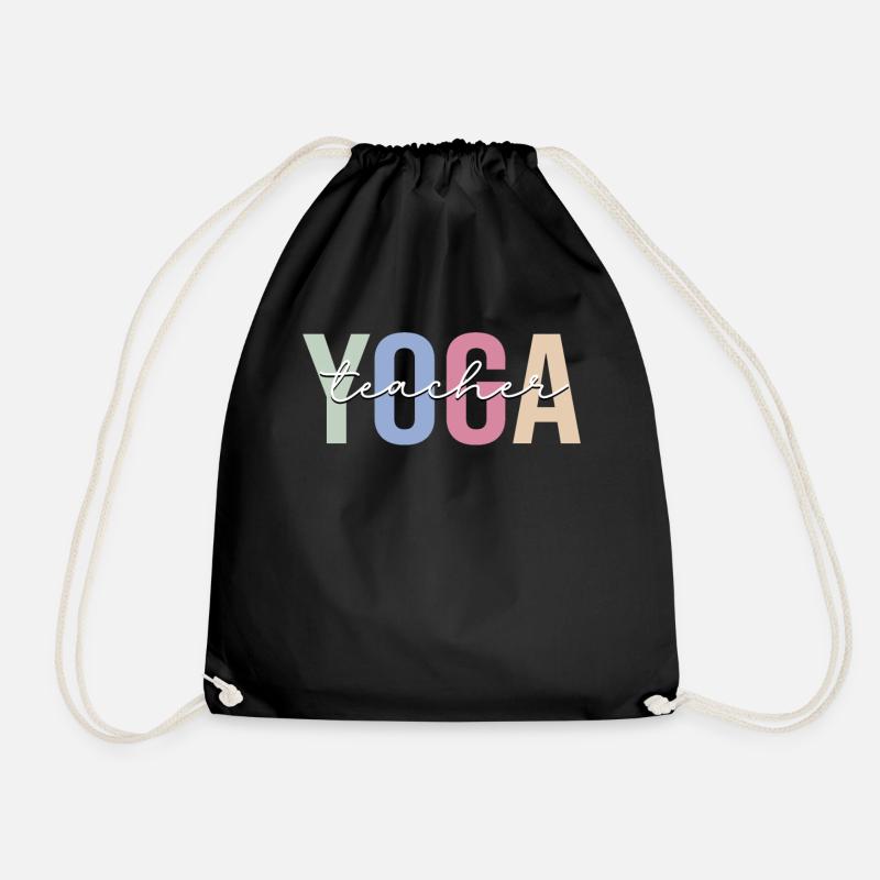 Professeur de Yoga Professeur de Yoga - Sac de sport léger - noir