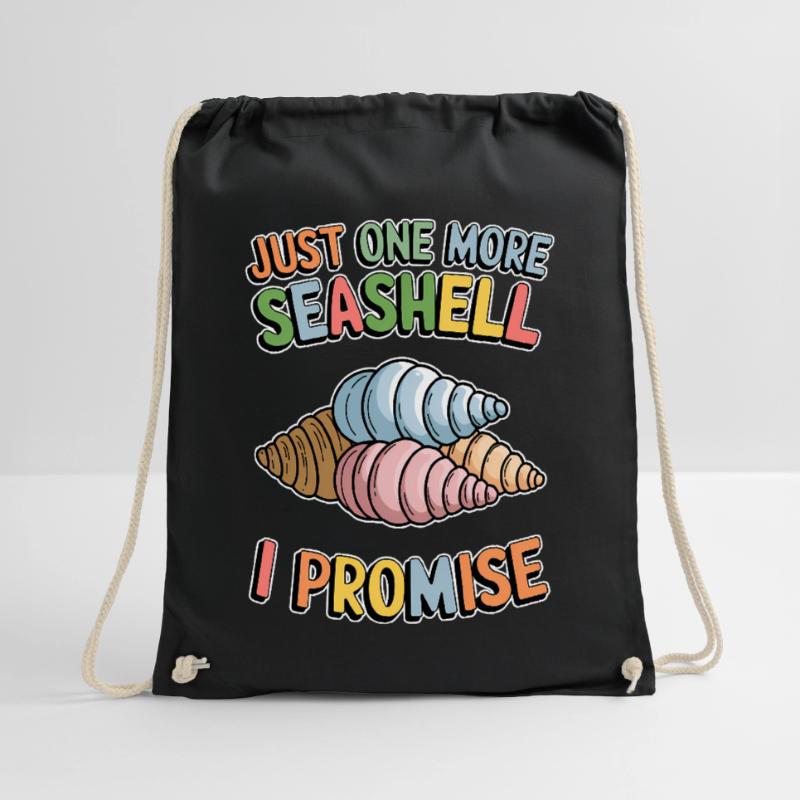Seashells Beach Shells Shell Collector Gift Drawstring Bag