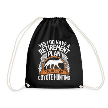Chasseur de coyotes Yote - Sac de sport léger - noir - Devant