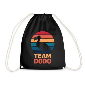 Dodo Dire Dodo Oiseau Drôle Dodo Cadeau - Sac de sport léger - noir - Devant