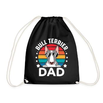 Bull Terrier Dire Drôle Bull Terrier Cadeau - Sac de sport léger - noir - Devant