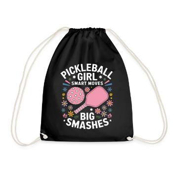 Pickleball Dire Fille Blague Pickleball Cadeau - Sac de sport léger - noir - Devant