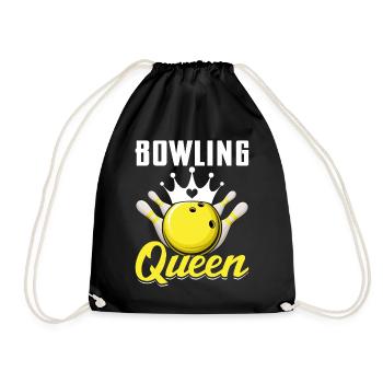 Bowling Queen Bowling Team - Sac de sport léger - noir - Devant