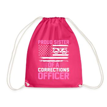 Agent correctionnel de la prison Proud Sister St - Sac de sport léger - fuchsia - Devant
