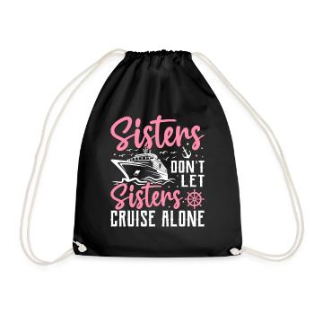Croisière Sisters Croisière solo Croisière - Sac de sport léger - noir - Devant
