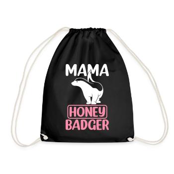 Maman Honey Badger - Sac de sport léger - noir - Devant