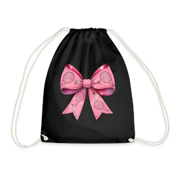 Coquette Bow Raquette de Badminton Rose - Sac de sport léger - noir - Devant
