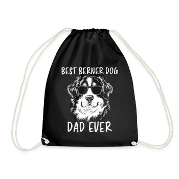 Bouvier bernois Dicton bouvier bernois - Sac de sport léger - noir - Devant