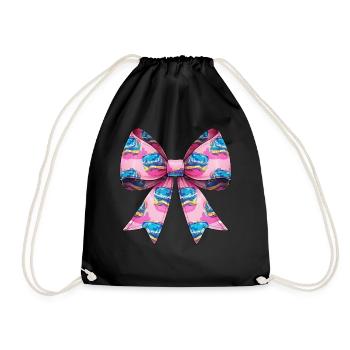 Coquette Bow Réalité Virtuelle VR Player Maman - Sac de sport léger - noir - Devant