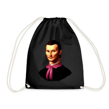 Kokette Schleife Machiavelli Der Prinz Mädchen - Turnbeutel - Schwarz - Vorne