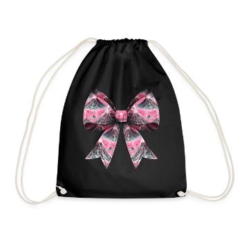 Coquette Arche Volcan Fille Géologie Magma Lava - Sac de sport léger - noir - Devant