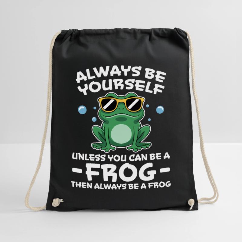 Frog Saying Toad Funny Frogs Gift Drawstring Bag