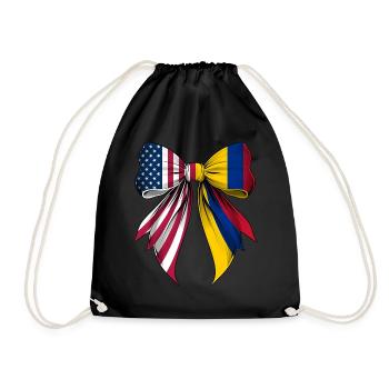 Coquette Boucle Racines Colombie Héritage - Sac de sport léger - noir - Devant
