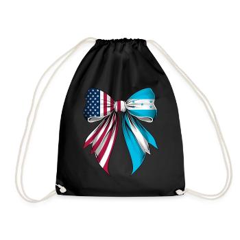 Coquette Boucle Honduras Racines Héritage Hondurien - Sac de sport léger - noir - Devant