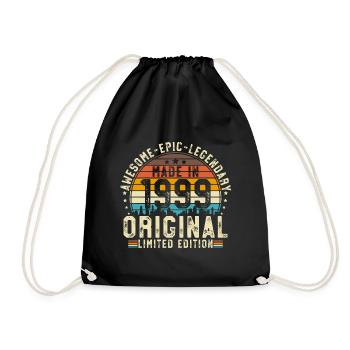 1999 Vintage Born Legends Vintage Anniversaire - Sac de sport léger - noir - Devant