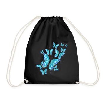 Papillons - Sac de sport léger - noir - Devant